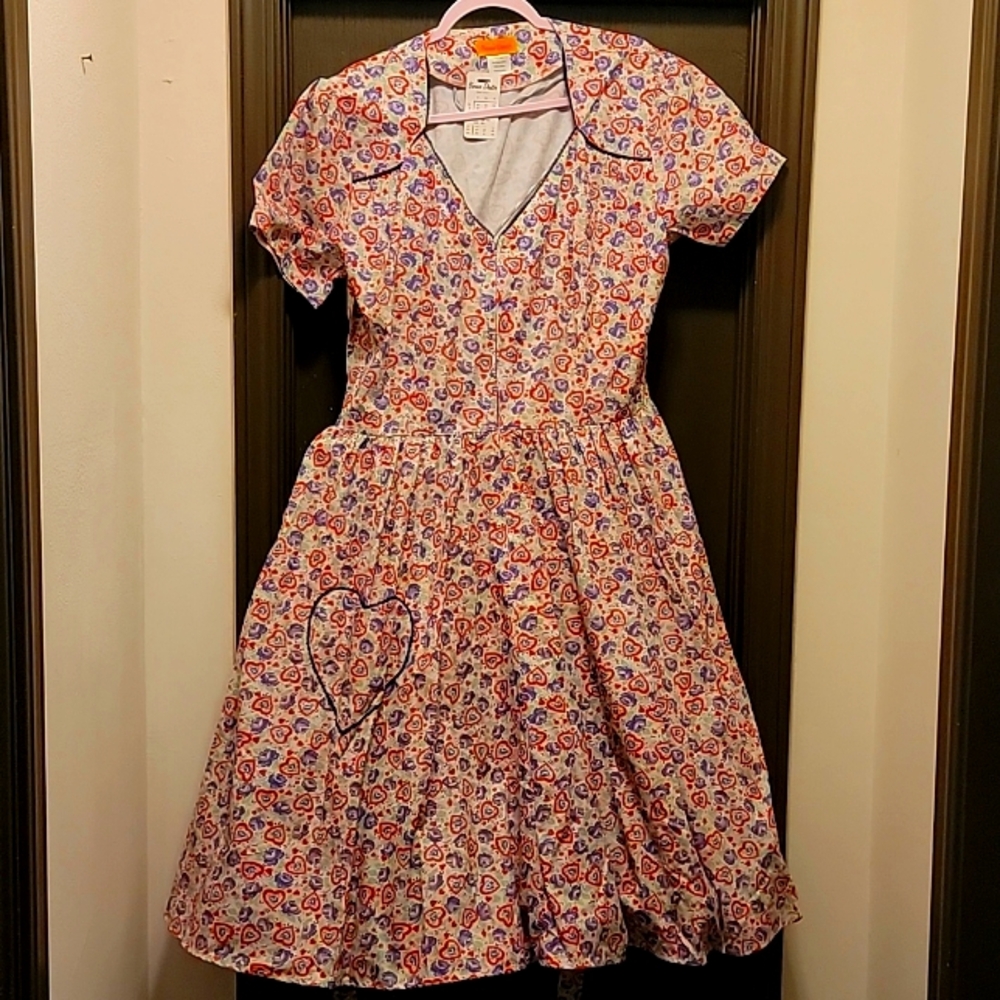 Adorable Retro Bernie Dexter Dress. 3X